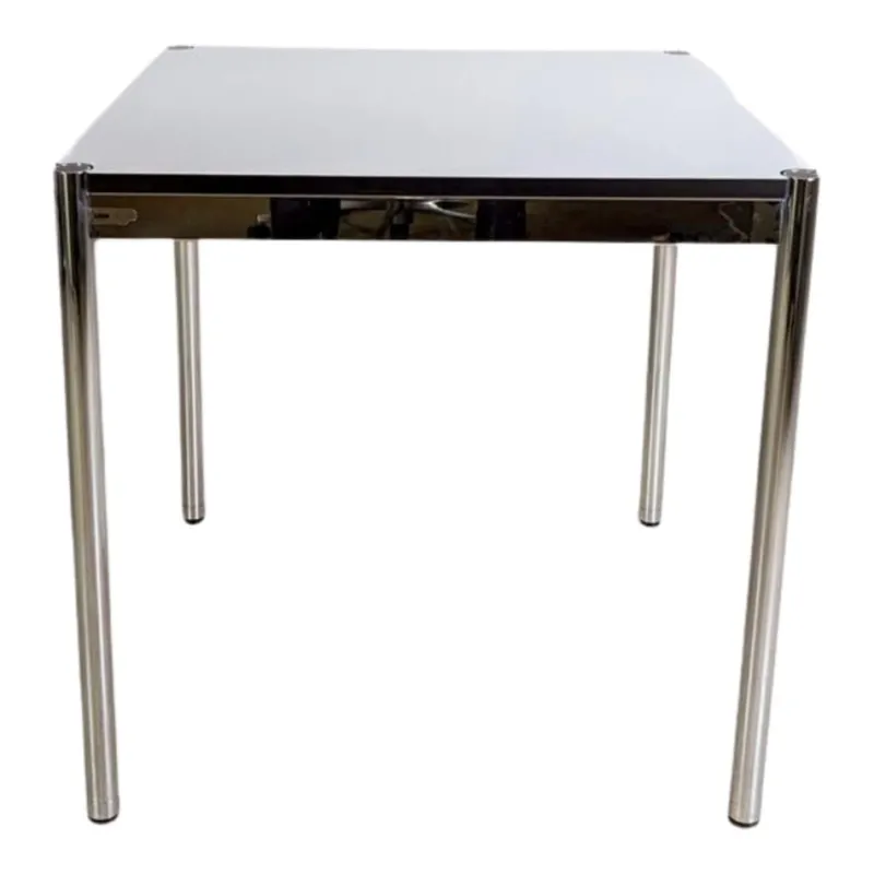 Pamono Small Square White Desk from USM Haller