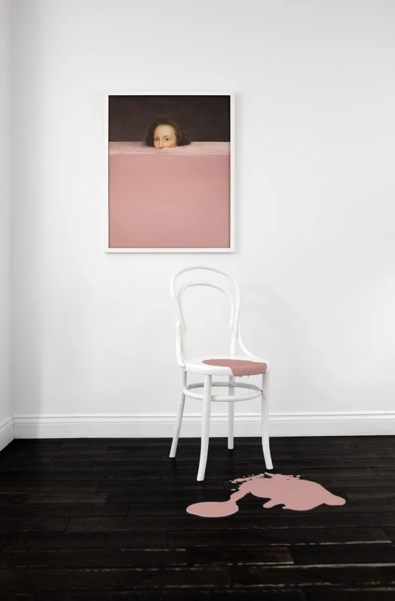 Pamono Small Submerged 4 Printed Canvas from Mineheart> Decorative Objects