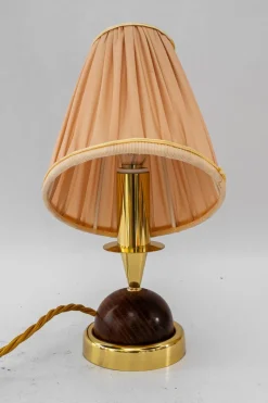 Online Pamono Small Table Lamp with Fabric Shade from Rupert Nikoll, 1950s
