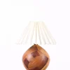 Pamono Small Teak Lamp, Denmark, 1970s> Table Lamps