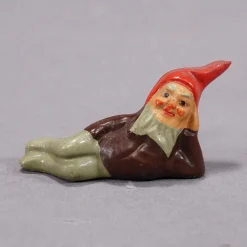 Pamono Small Terracotta Garden Gnomes, Germany, 1950s, Set of 5><noscript><img width=