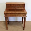 Discount Pamono Small Tiered Child's Desk in Solid Oak, Late 19th Century