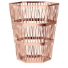Pamono Small Tip Top Paper Basket with Copper Finish by Richard Hutten> Trunks, Crates & Baskets