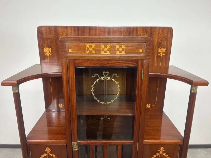 New Pamono Small Vienna Secession Sideboard, 1890s