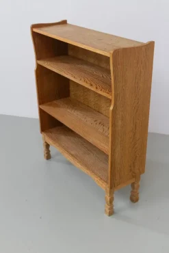Sale Pamono Small Vintage Danish Oak Bookcase in the style of Kjærnulf, 1960s
