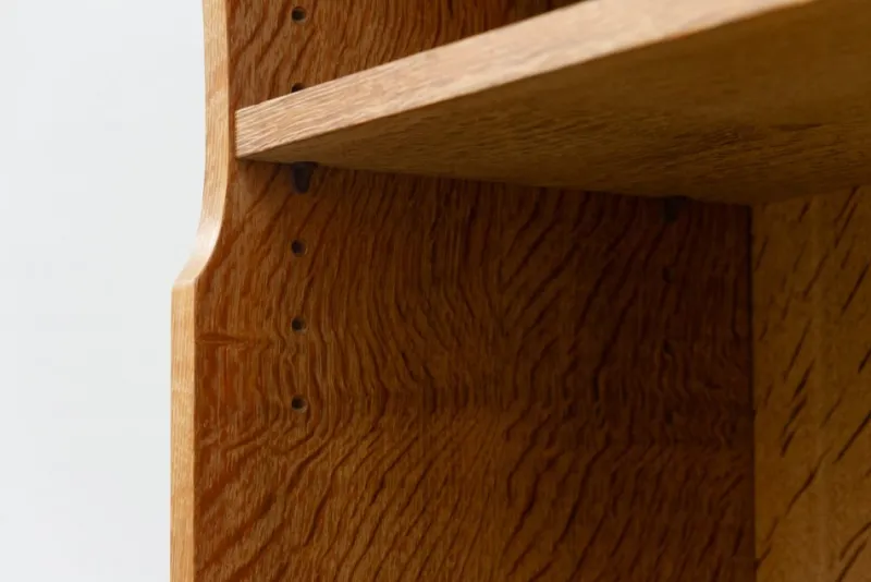 Sale Pamono Small Vintage Danish Oak Bookcase in the style of Kjærnulf, 1960s