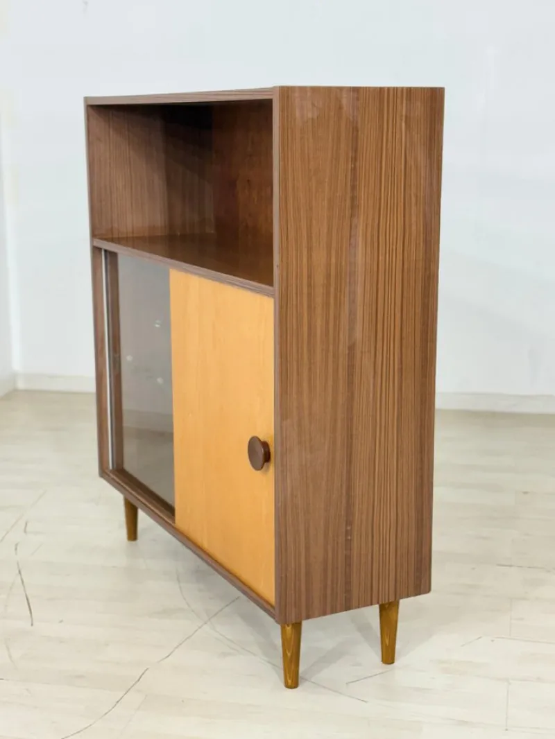 Pamono Small Vintage Highboard in Oak> Sideboards & Buffets