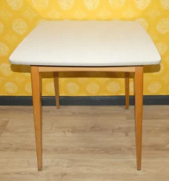 Pamono Small Vintage Kitchen Table in Wood, 1960s><noscript><img width=