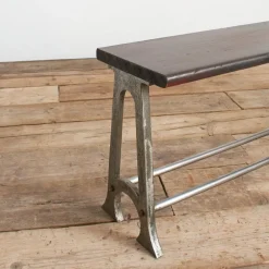 Sale Pamono Small Vintage School Locker Room Storage Bench, 1950s