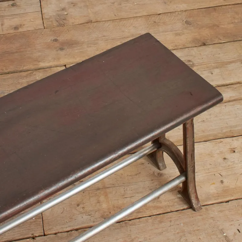 Sale Pamono Small Vintage School Locker Room Storage Bench, 1950s