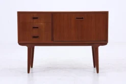 Outlet Pamono Small Vintage Teak Sideboard by Omann Jun, 1960s