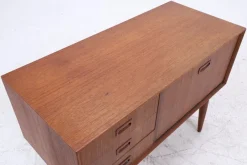 Outlet Pamono Small Vintage Teak Sideboard by Omann Jun, 1960s