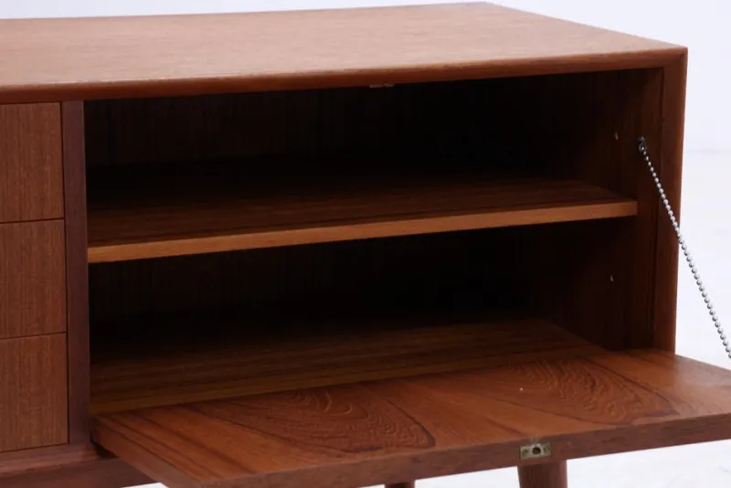 Outlet Pamono Small Vintage Teak Sideboard by Omann Jun, 1960s