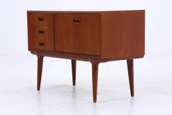 Outlet Pamono Small Vintage Teak Sideboard by Omann Jun, 1960s