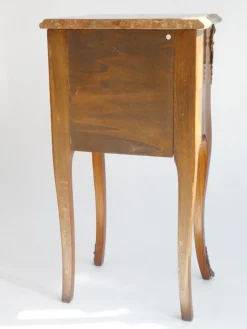 Sale Pamono Small VintageLouis XV Nightstand with Marquetry Details, 1920s