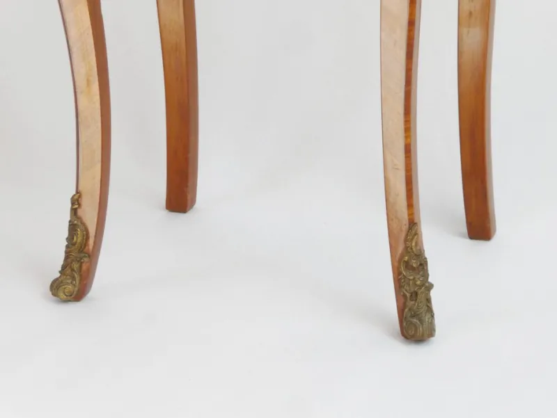 Sale Pamono Small VintageLouis XV Nightstand with Marquetry Details, 1920s