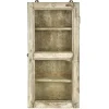 Pamono Small Wall Display Case in Patinated Wood> Shelves & Wall Units