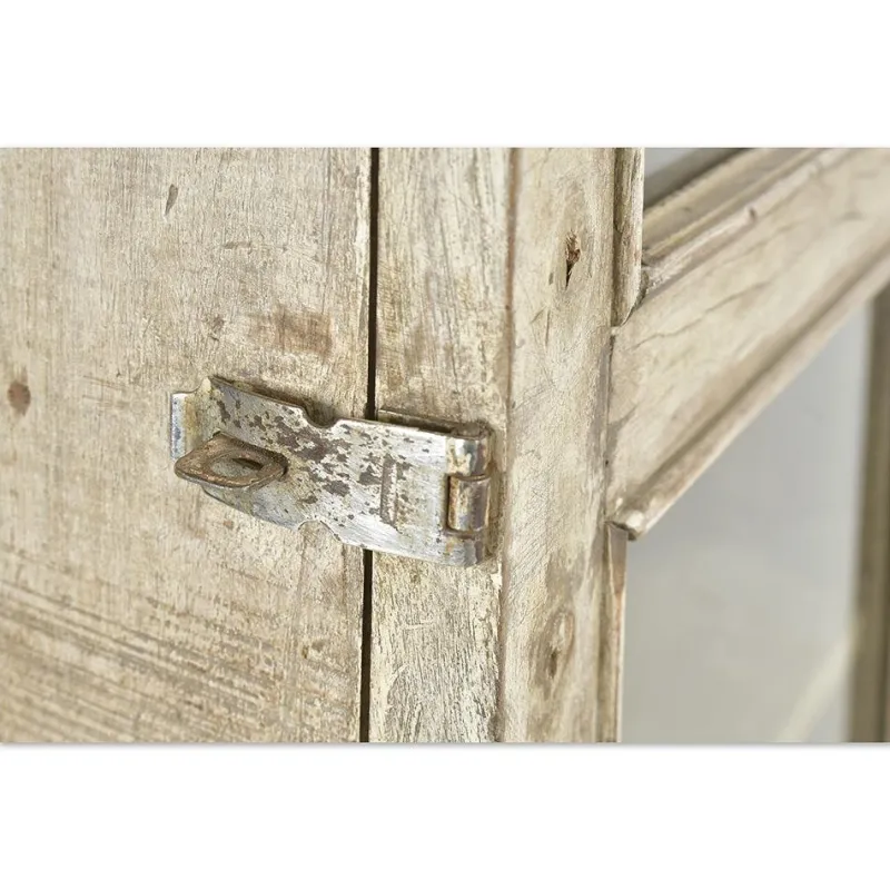 Pamono Small Wall Display Case in Patinated Wood> Shelves & Wall Units