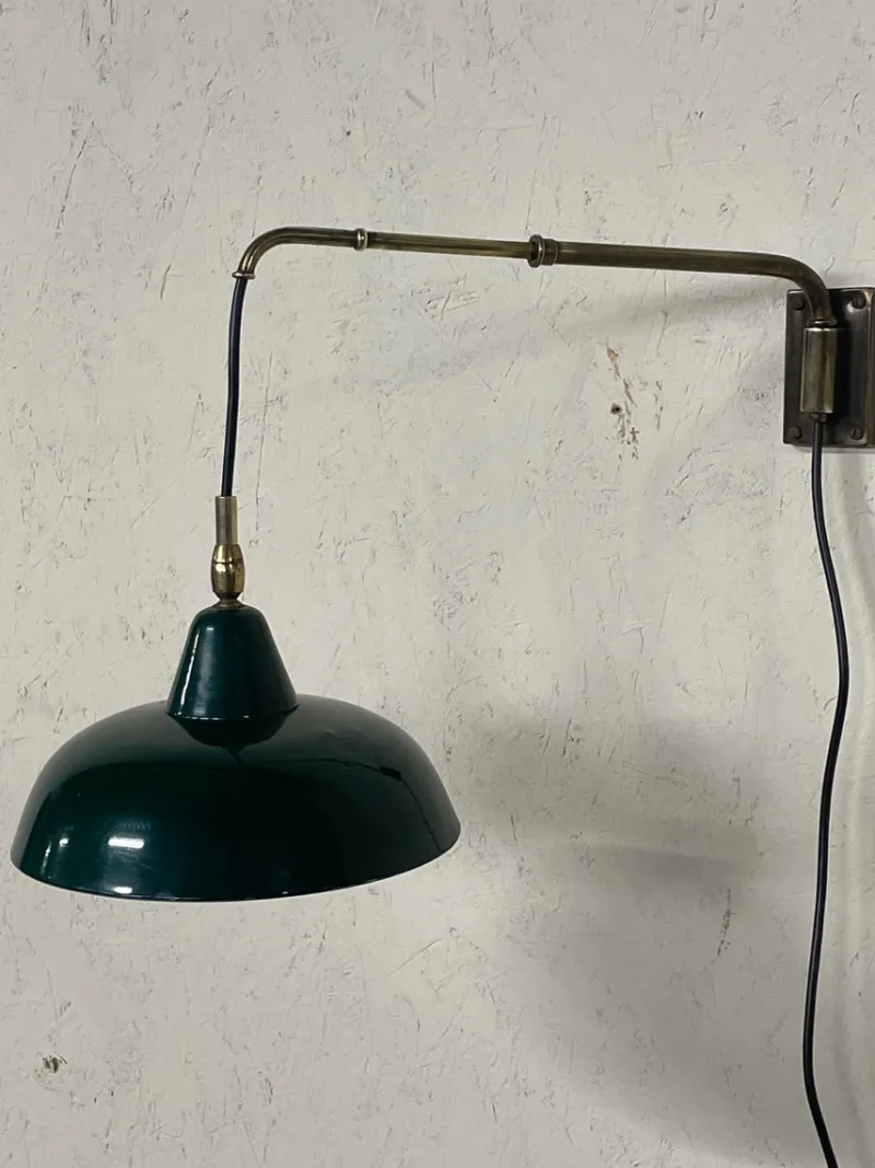 Pamono Small Wall Lamp with Extendable Arm, 1940s-1950s> Wall Lights & Sconces