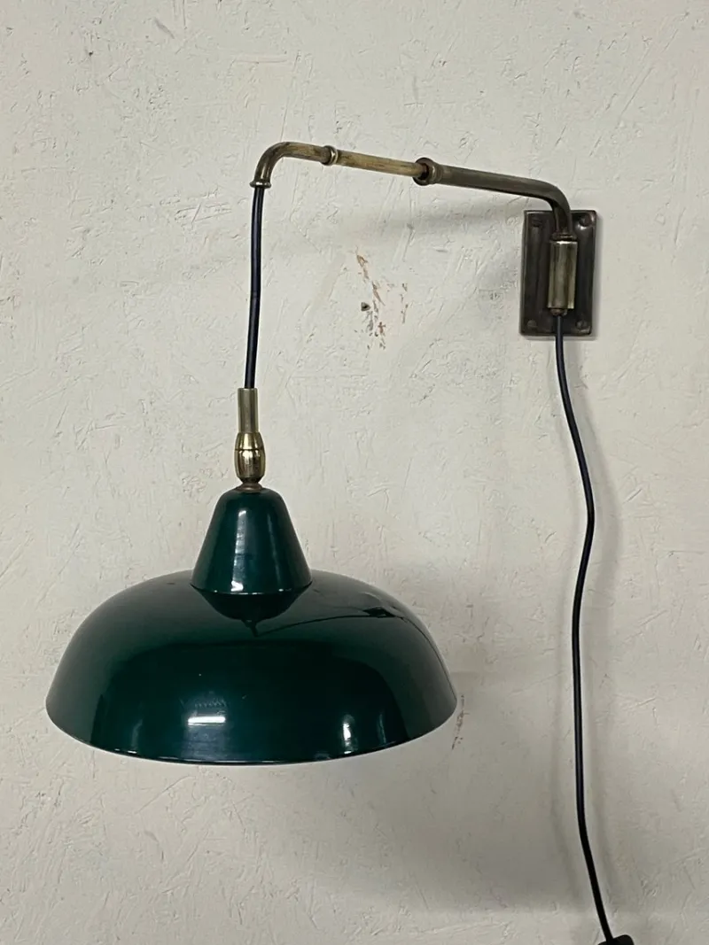 Pamono Small Wall Lamp with Extendable Arm, 1940s-1950s> Wall Lights & Sconces