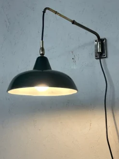 Pamono Small Wall Lamp with Extendable Arm, 1940s-1950s><noscript><img width=