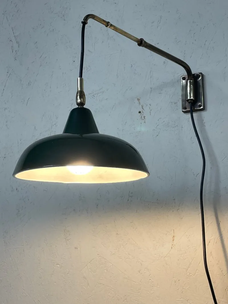 Pamono Small Wall Lamp with Extendable Arm, 1940s-1950s> Wall Lights & Sconces