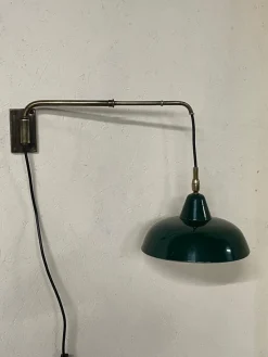 Pamono Small Wall Lamp with Extendable Arm, 1940s-1950s><noscript><img width=