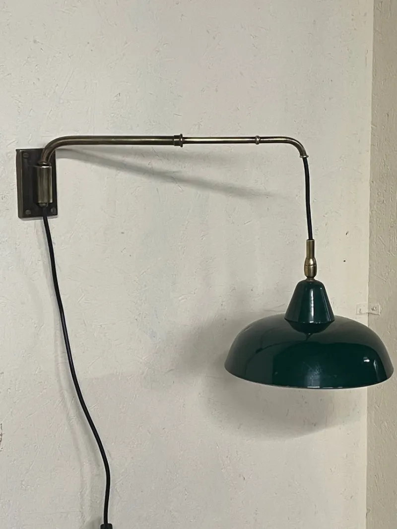Pamono Small Wall Lamp with Extendable Arm, 1940s-1950s> Wall Lights & Sconces