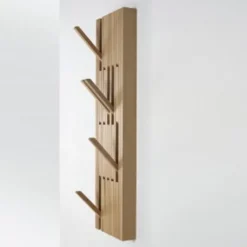 Discount Pamono Small Wall-Mounted Piano Coat Rack in Black by Patrick Séha