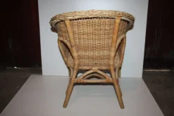 Hot Pamono Small Wicker & Rattan Armchair