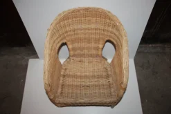 Hot Pamono Small Wicker & Rattan Armchair