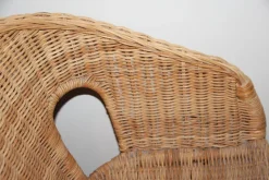 Hot Pamono Small Wicker & Rattan Armchair