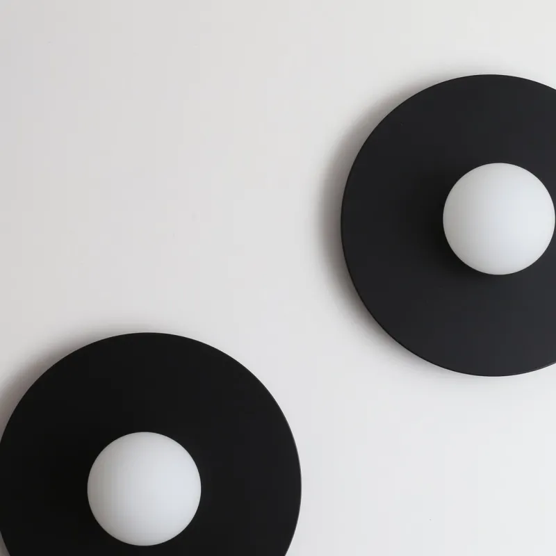 Pamono SMBH Minimal Geometric Sconce or Ceiling Lamp by Wojtek Olech for Balance Lamp> Wall Lights & Sconces
