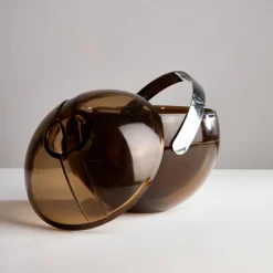 New Pamono Smoked Ball Ice Holder from Guzzini