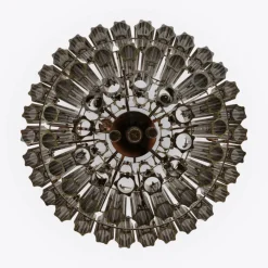 Outlet Pamono Smoked Mirror Palermo Chandelier from Pure White Lines