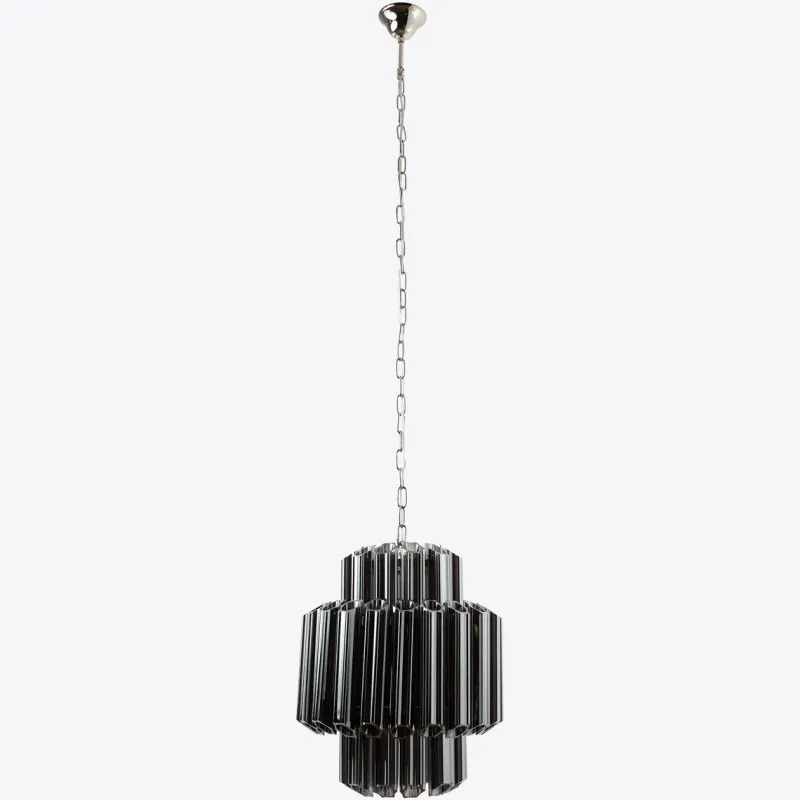 Pamono Smoked Mirror Piccolo Palermo Chandelier from Pure White Lines> Ceiling Lights