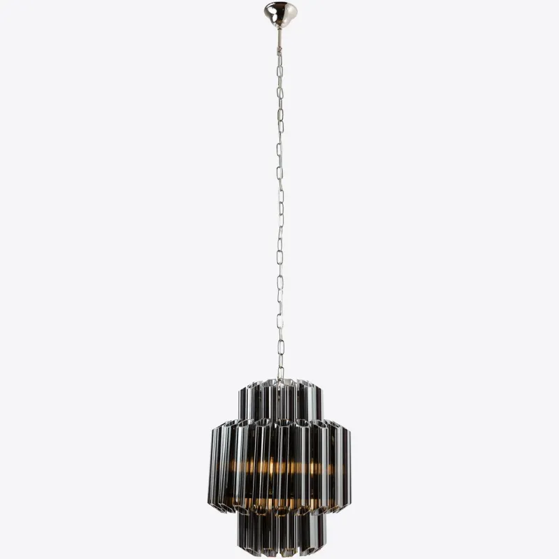 Pamono Smoked Mirror Piccolo Palermo Chandelier from Pure White Lines> Ceiling Lights