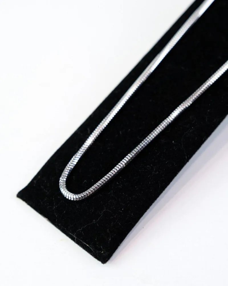Pamono Snake Chain in 585 White Gold> Necklaces