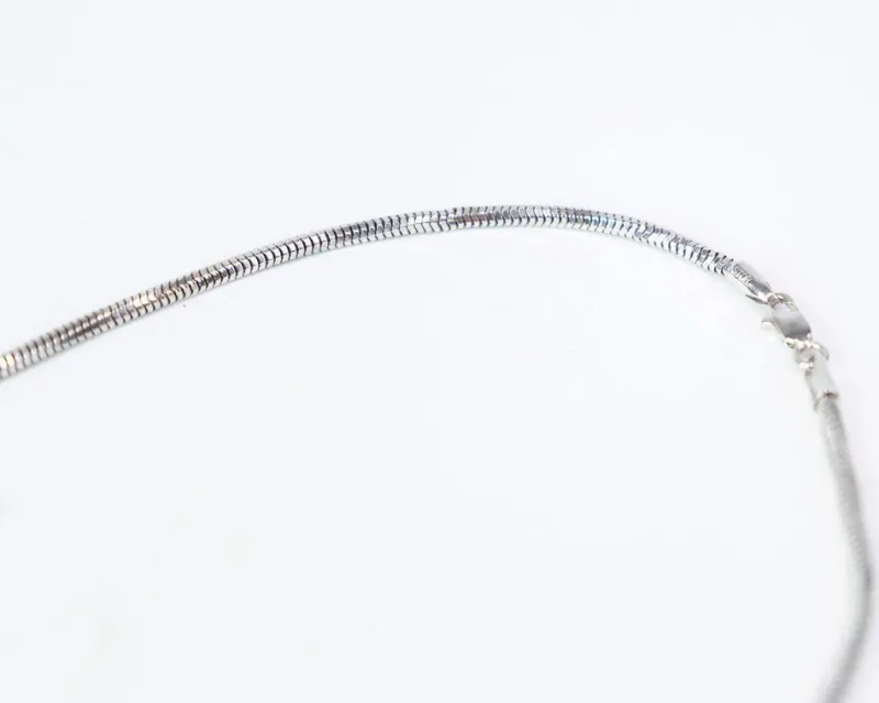 Pamono Snake Chain in 585 White Gold> Necklaces