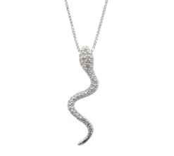 Pamono Snake Pendant Necklace from Swarovski, Austria, 2000s> Necklaces