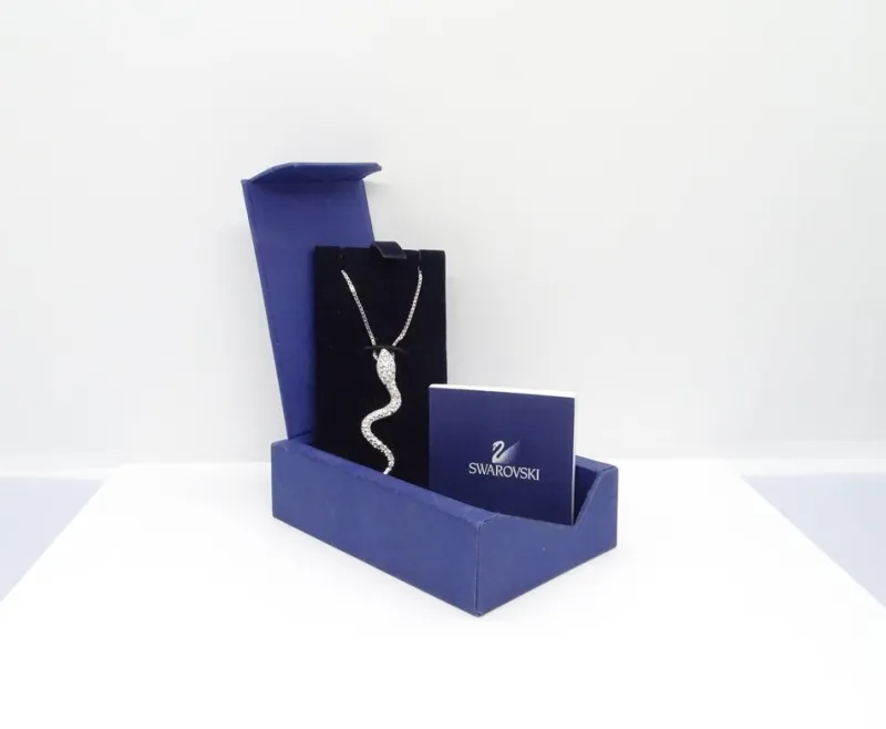 Pamono Snake Pendant Necklace from Swarovski, Austria, 2000s> Necklaces
