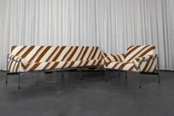 Outlet Pamono Sofa and Armchair by Wolfgang Herren for Lübke, Germany, 1960, Set of 2