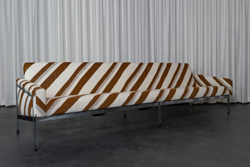 Outlet Pamono Sofa and Armchair by Wolfgang Herren for Lübke, Germany, 1960, Set of 2