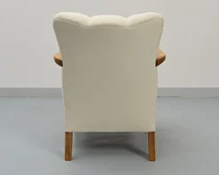 Pamono Sofa and Armchairs by Jindrich Halabala, 1930s, Set of 3><noscript><img width=