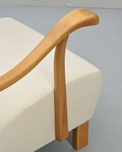 Pamono Sofa and Armchairs by Jindrich Halabala, 1930s, Set of 3><noscript><img width=
