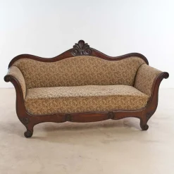 Online Pamono Sofa by Luigi Filippo in Walnut, 1800s