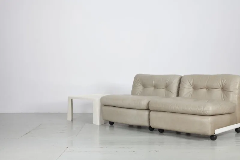 Pamono Sofa Elements Model Amanta by Mario Bellini for C&b Italia, 1960s, Set of 4> Living Room Sets