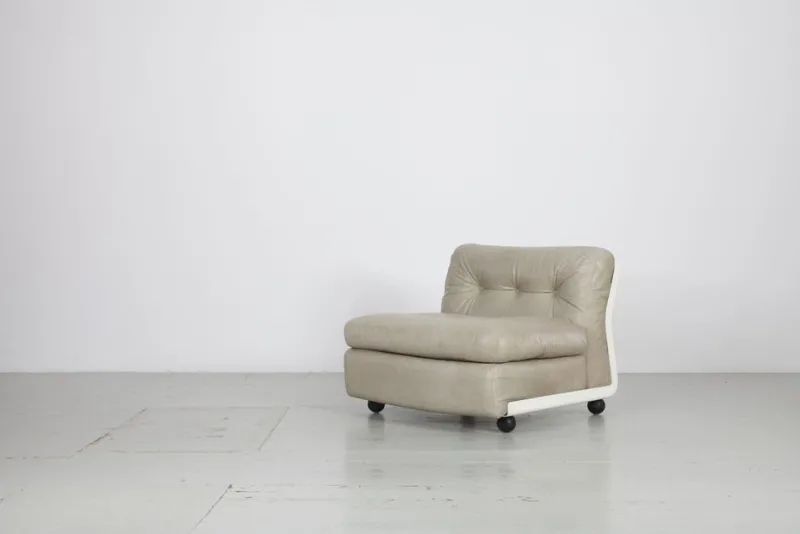 Pamono Sofa Elements Model Amanta by Mario Bellini for C&b Italia, 1960s, Set of 4> Living Room Sets