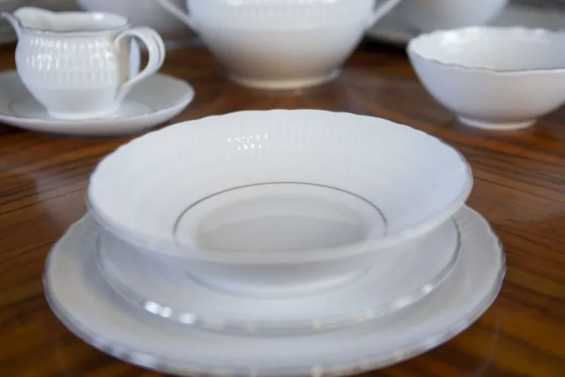 Pamono Sofia Dinner Service for Six People from Ćmielów, Set of 25> Tabletop|Dinner Plates & Bowls