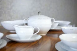 Pamono Sofia Dinner Service for Six People from Ćmielów, Set of 25><noscript><img width=